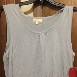 NWT CHOICES SILVER TOP